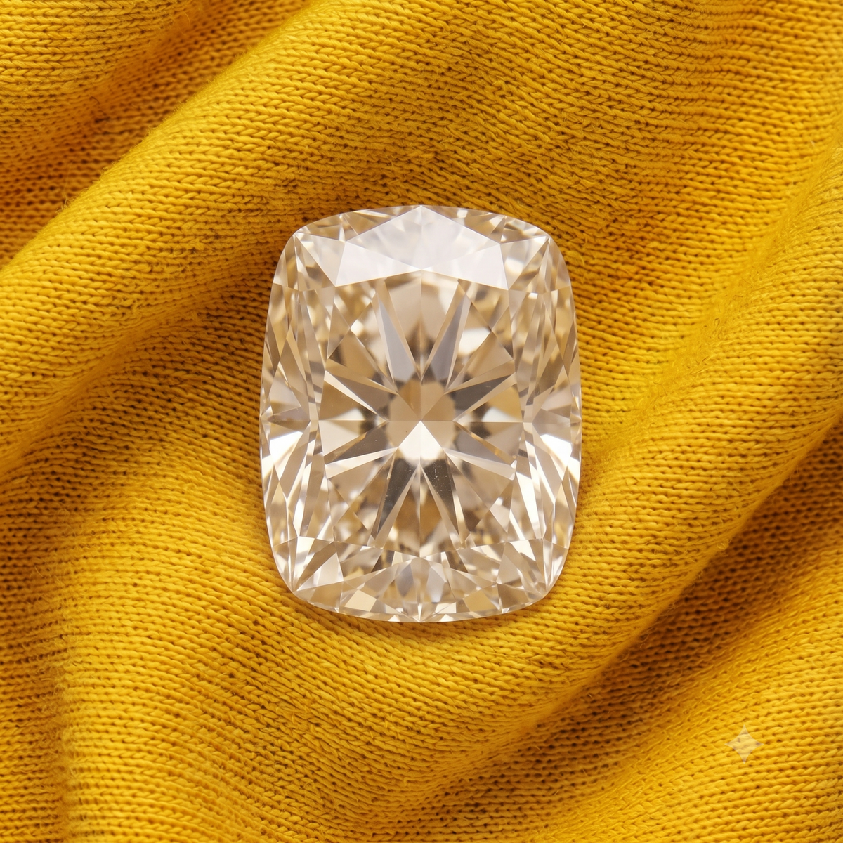 Brilliant Cushion Cut Solitaire Lab Diamond