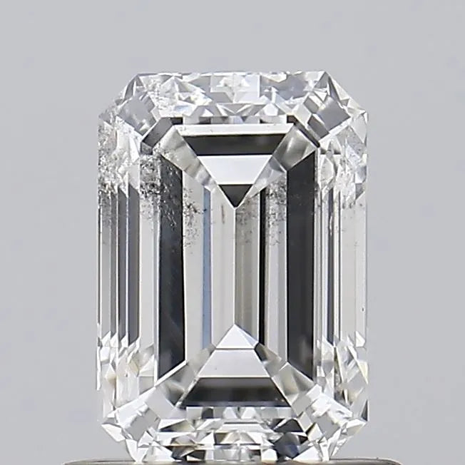 1.00ct Emerald Lab Grown Diamond (Colour G, Clarity SI1, IGI Certified)