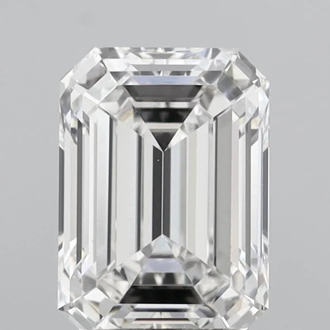 2.15ct Emerald Lab Grown Diamond (Colour F, Clarity VVS2, IGI Certified)